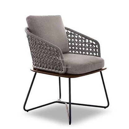 Simple Rattan Outdoor Chairs Nordic Outdoor Furniture Modern Leisure Beach Chairs Household Living Room Balcony Backrest Lounger