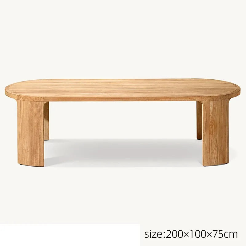 High-End Excellent Quality Luxury Furniture Outdoor Dining Set Aluminum Dining Table and Chair for Hotel Patio