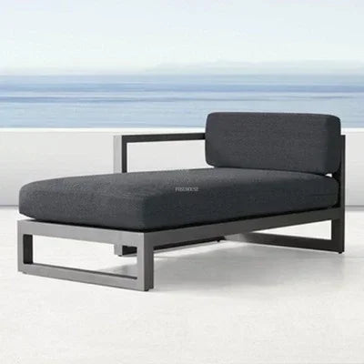 Aluminum Alloy Garden Sofas Waterproof Sunscreen Outdoor Furniture Home Courtyard Balcony Garden Sofa Coffee Table Combination L