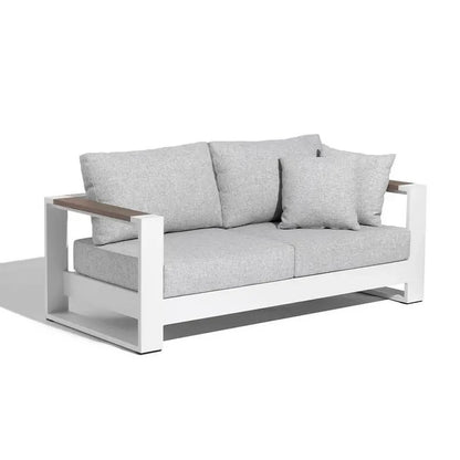 Outdoor Sofa Modern Waterproof White Aluminum Set Outdoor Patio Garden Sofa Set