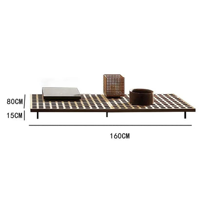 Outdoor teak sofa waterproof anti-corrosion sunscreen patio balcony gray outdoor sofa preferred high-grade diversified